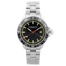 Raymond Weil Tango Bob Marley Edition Steel Black Dial Mens Watch 8280-ST1-BMY18