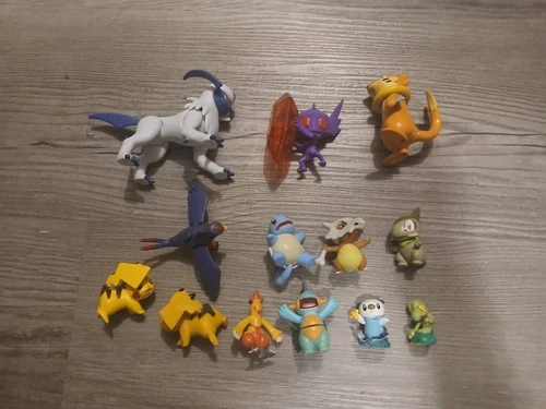 Pokemon Action Figures Lot Mixed Absol Pikachu Treecko Toys Lot Official Nintend