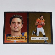 2012 Topps Chrome #27 Brock Osweiler 1957 card
