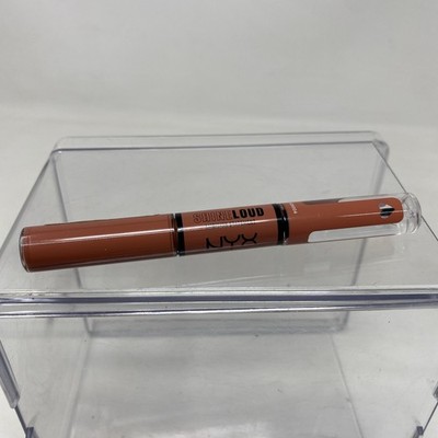 Rouge à lèvres liquide NYX Shine Loud 2 en 1 Ambition Statement 3,4 ml