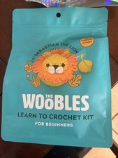The Woobles SEBASTIAN THE LION Crochet Kit NEW Wobbles
