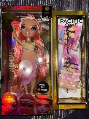 Simone Summers Rainbow High Pacific Coast Fashion Doll Series 1 Orange New