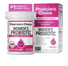 Physician's Choice Women's Probiotic 50B CFUs 30 Caps Non-GMO Acid-Resist