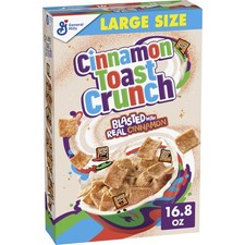 Cinnamon Toast Crunch Breakfast Cereal, Crispy 16.8 Ounce Pack of 1