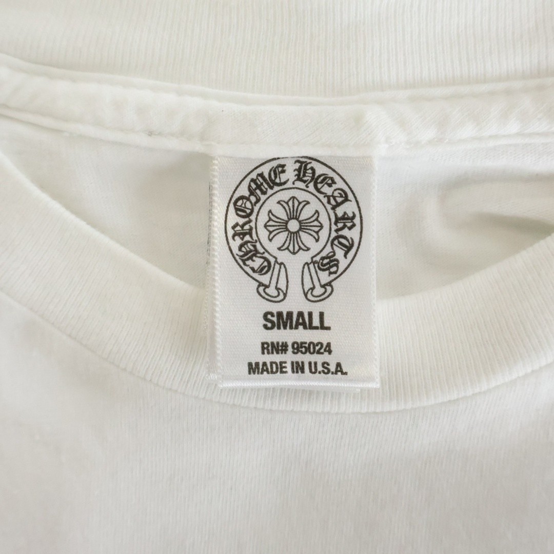 CHROME HEARTS OLD FOTI S TEE Crew Neck Short Sleeve T-shirt White Used d57c322df thumbnail 7