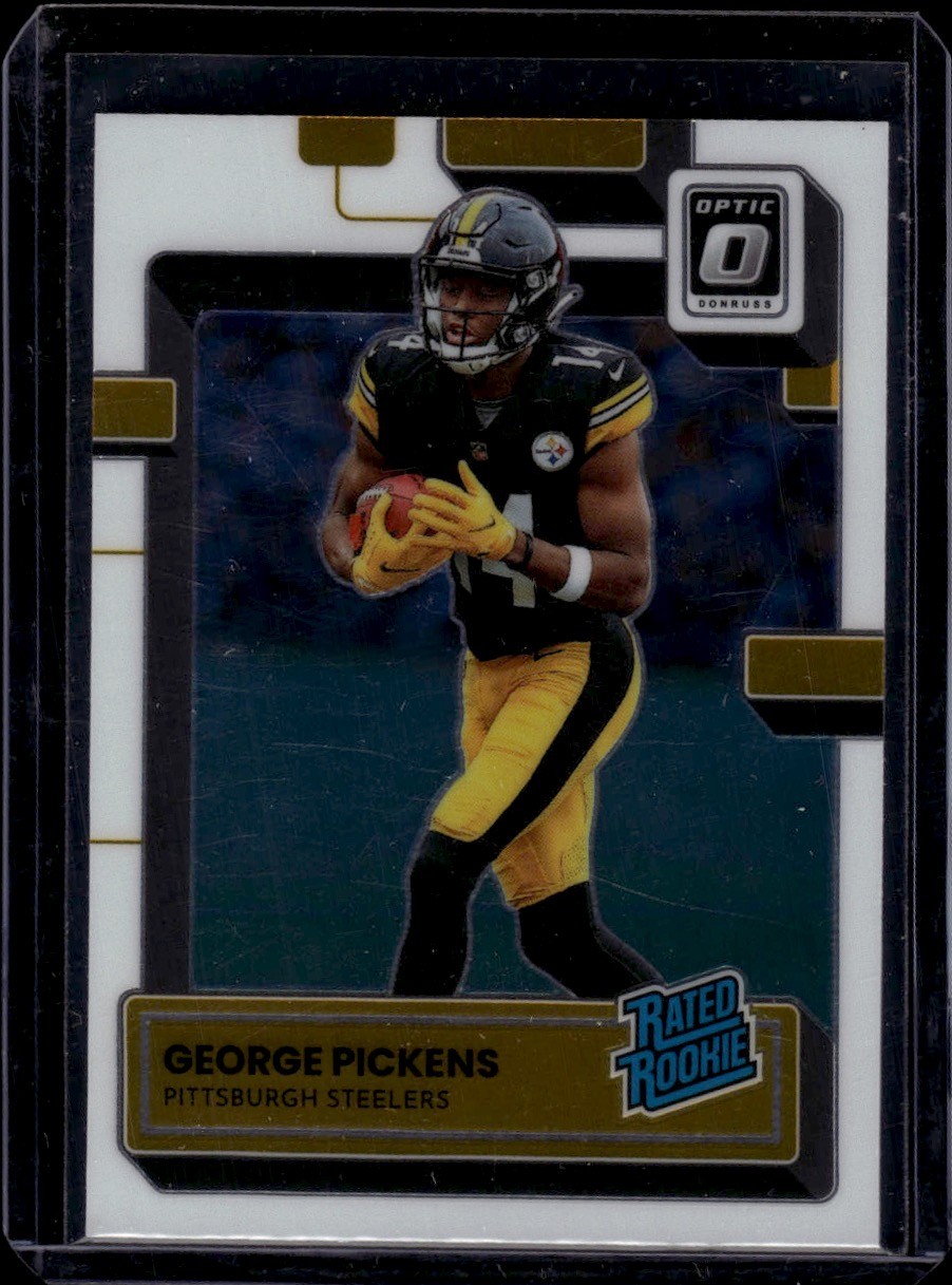 2022 Donruss Optic #223 George Pickens Pittsburgh Steelers Rookie