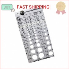 Screw Thread Gauge  Metric and SAE  Recommends Drill Bit  Tap Size BCP675 