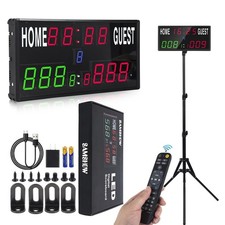 2025 LED Electronic Scoreboard with Remote  Tripod