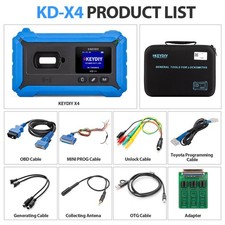 KEYDIY KD-X4 Lo/c-ksm-ith key Tool KD Master + KD MAX + KD MATE + KD MINI PROG