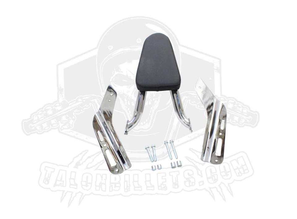 For Honda VTX 1300C VTX1800 CF 1300 1800F Rear Sissy Bar Backrest Pad Passenger - Image 3 of 4
