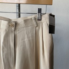 NWT Vintage Liz Claiborne Silk Trousers Size 10