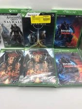 Lot xbox one and xbox series x/s games sealed, torn wrap, pick and choose