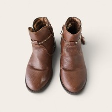 OshKosh B'Gosh Misha Girls' Brown Ankle Boots Size 8