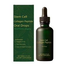 Stem Cell Collagen Peptide Oral Drops Sagging Arms Neck Wrinkles 30ml