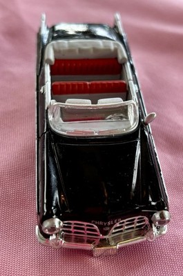 Vintage 1955 Die cast Model Chrysler C 300 Convertible W/  Chrome Accent New Ray