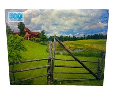   NEW Golden 500pc Spring Farm Landscape Puzzle Near Craftsbury VT USA 4646-48  
