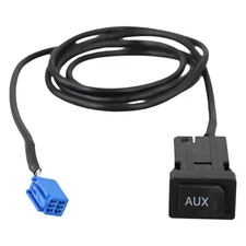 6Pin Cable Adapter for Toyota Car AUX Audio Interface for Direct Installation