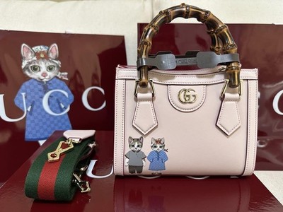 Gucci Diana Yuko Higuchi Pink Small Tote Bag Japan-exclusive | eBay