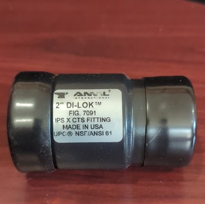 Anvil 2'' DI-LOK FIG. 7091 IPS x CTS Fitting NSF/ANSI 61 Made in USA