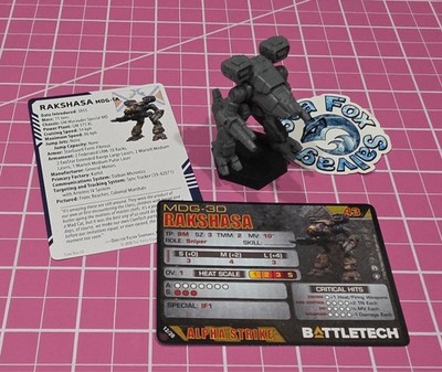 BattleTech - RAKSHASA - CORE BOX 2026 - NEW + Cards!