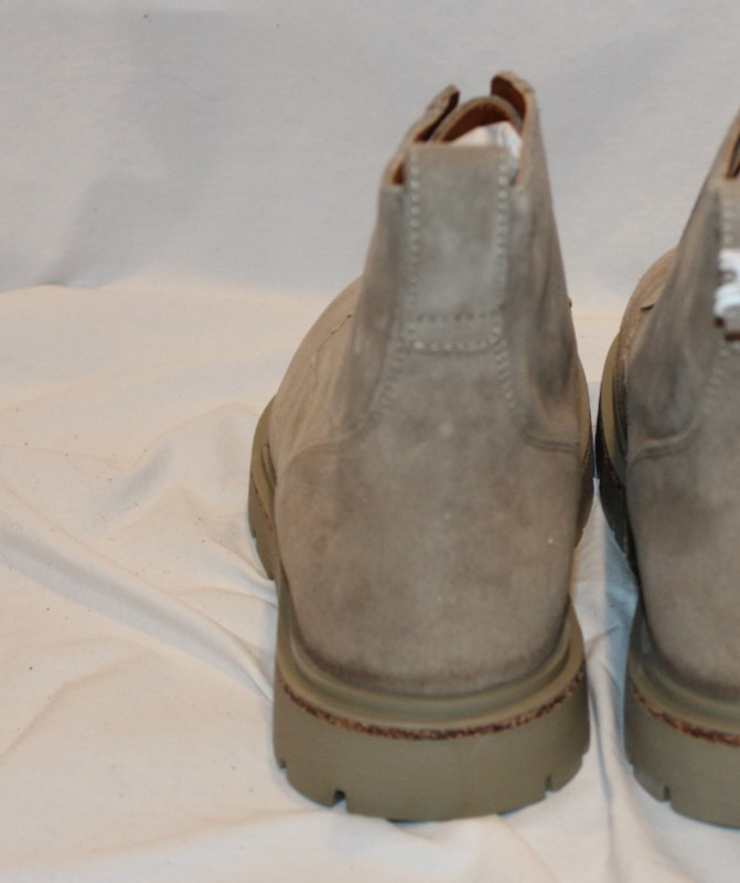 Birkenstock Men's Mid Highwood Lace Up Suede Ankle Boots Taupe EU 45 NEW image 5