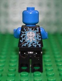 Lego Ninjago Airjitzu Jay Minifigure Blue Ninja, Missing Hood
