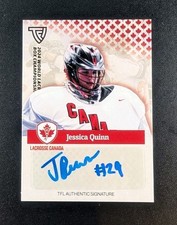 2024 TFL World Box Lacrosse Championships - JESSICA QUINN - Auto Card