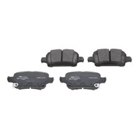 Bremsbelagsatz Scheiben Hinten Verschleiß-Alert 17 Mm Valeo FüR U.A. Opel Astra