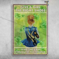 Irish Girl Dancing - Give A Girl The Right Shoes, And She Can Conquer The World