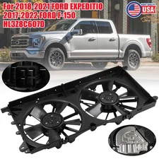 Engine Radiator Cooling Fan Assembly for 2016-2022 Ford F-150 Lincoln Navigator-