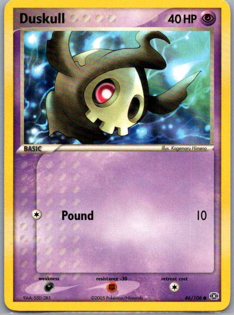 EX Emerald #46/106 Duskull