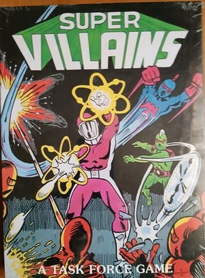 Super Villains - A Task Force Game 1982 - New in Shrinkwrap 