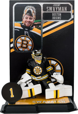 - Jeremy Swayman (Boston Bruins) NHL 7In Posed Figure Mcfarlane'S Sportspicks