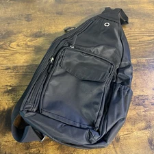 NEW – Premium Quality Crossbody Sling Bag – Black Nylon