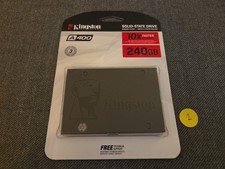 Kingston A400 240GB 2.5" SATA III Internal SSD (SA400S37/240G) - Sealed