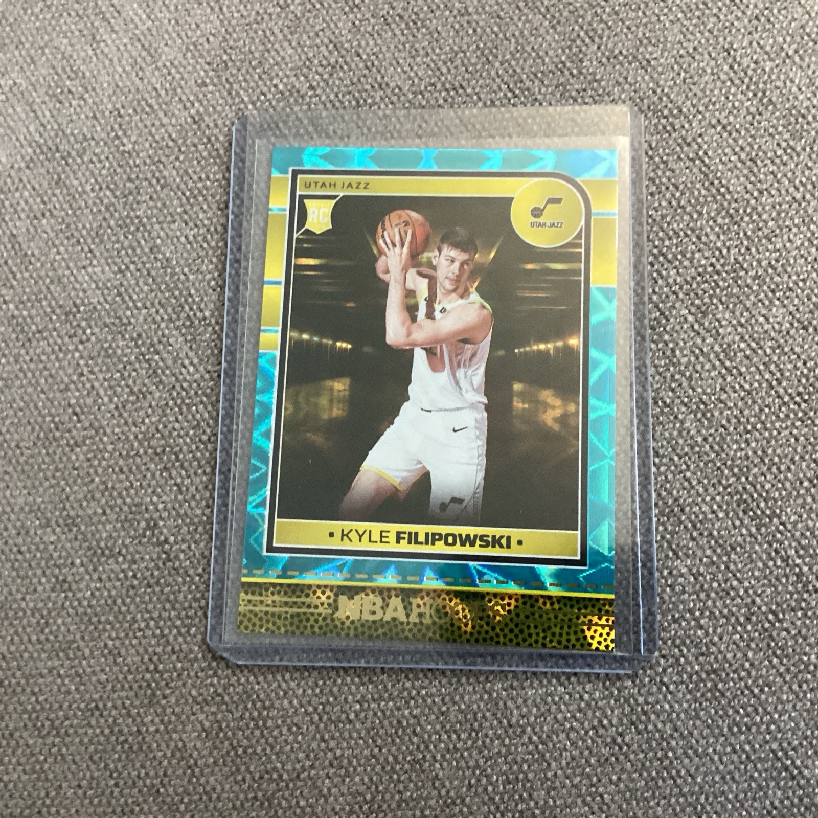 2024-25 Panini NBA Hoops Kyle Filipowski Teal Explosion Rc #262