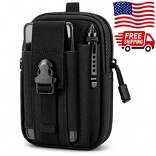 Tactical Belt Bag Waist Fanny Pack Phone Pouch Military Camping Hiking Outdoor