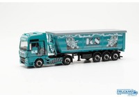 Herpa Ks Containerdienst Man Tgx Xxl Euro 6C Stahlrundmuldensattelzug 316538