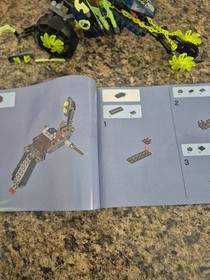 LEGO NINJAGO: Chain Cycle Ambush 70730 with instructions incomplete LEGO set