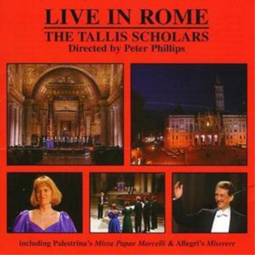Gregorio Allegri Live in Rome (Phillips, Tallis Scholars) (CD) Album (UK IMPORT)