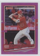 2020 Panini Donruss Holo Pink Mike Trout (Base) #129 0o6v
