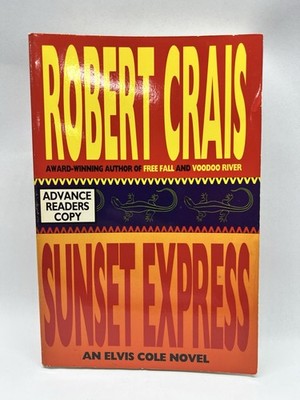 Sunset Express By Robert Crais Signed First Edition 1996