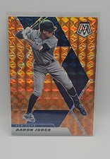 2021 Panini Mosaic - Aaron Judge #135 Reactive Orange Mosaic Prizm