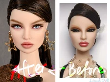 OOAK Repaint Fashion Royalty doll Eugenia Venus Rising Integrity Toys by Iris