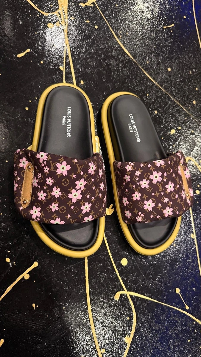 Louis Vuitton Floral Sandals for Women for sale | eBay
