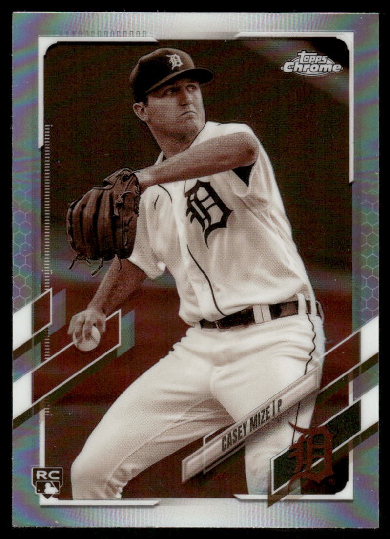 2021 Topps Chrome - Casey Mize #4 Sepia Refractor (RC)