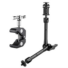 11 inch Articulating Magic Arm  Super Clamp for DSLR Rig Camera to LCD Monit...