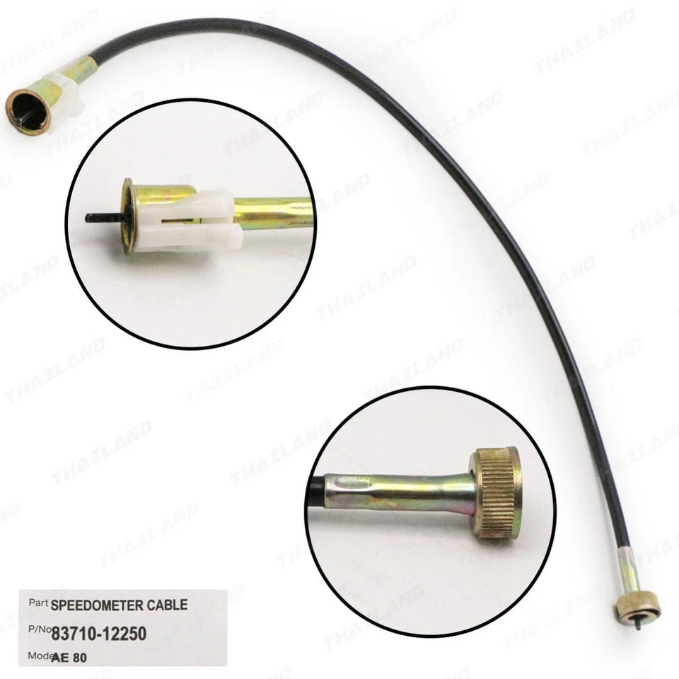 Speedometer Cable Speedo For Toyota Corolla AE80 AE82 EE80 Sedan 1984 - 1987 - Image 3 of 4