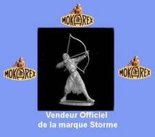 Mokarex - STORME - Archer Croisade - 54 mm - Figurine Diorama