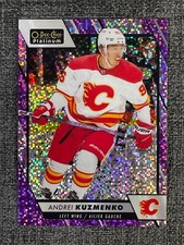 Andrei Kuzmenko 2023-24 OPC O-Pee-Chee Platinum Hockey Violet Pixels /299 #105